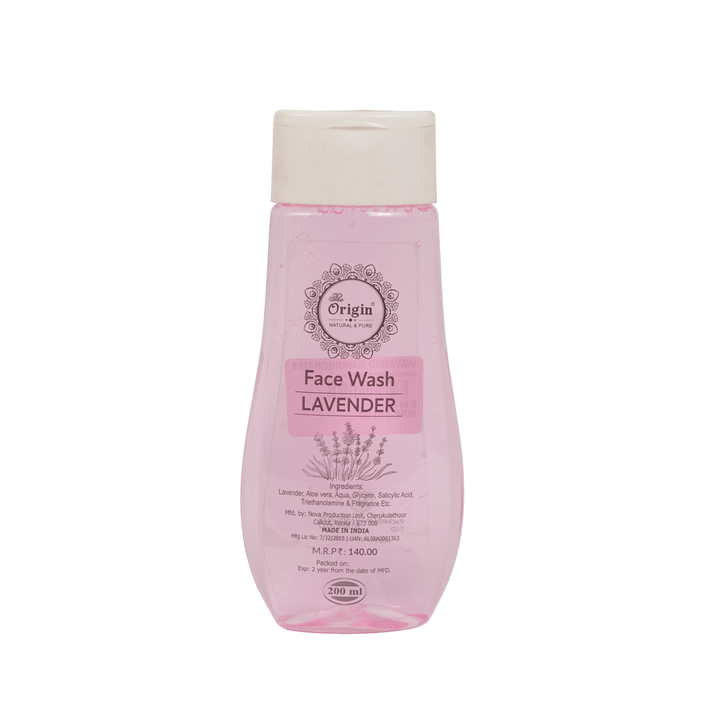 The Origin Lavender Face Wash